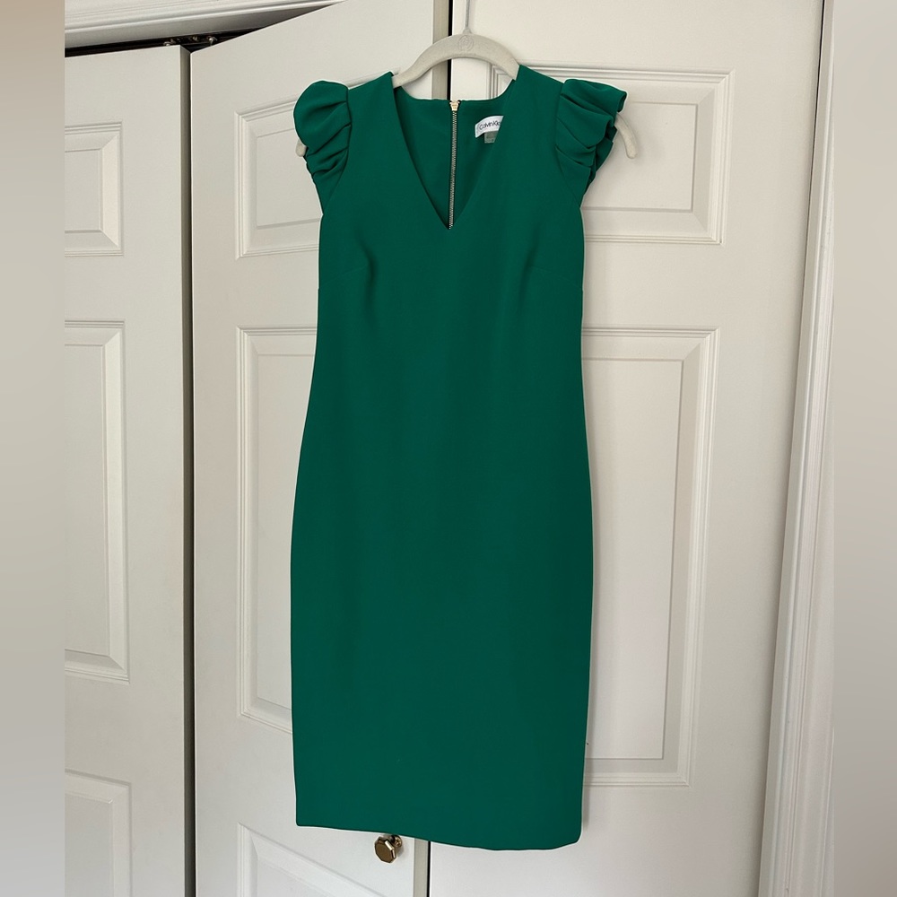 CK Calvin Klein Green Dress